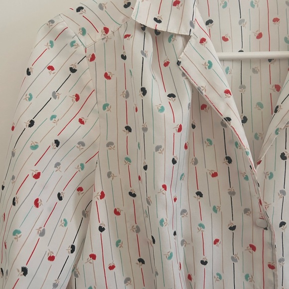 VINTAGE- KAKI ROBERTS CALIFORNIA Women’s Blouse - Picture 2 of 7